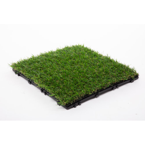 World Carpet 12" x 12" Plastic Interlocking Deck Tile & Reviews Wayfair